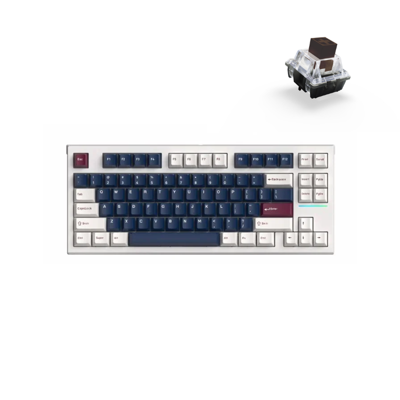  Bàn phím FL-Esports không dây FL750 CPM Metal Heart (RGB, 3 Mode, Gasket Mount) 