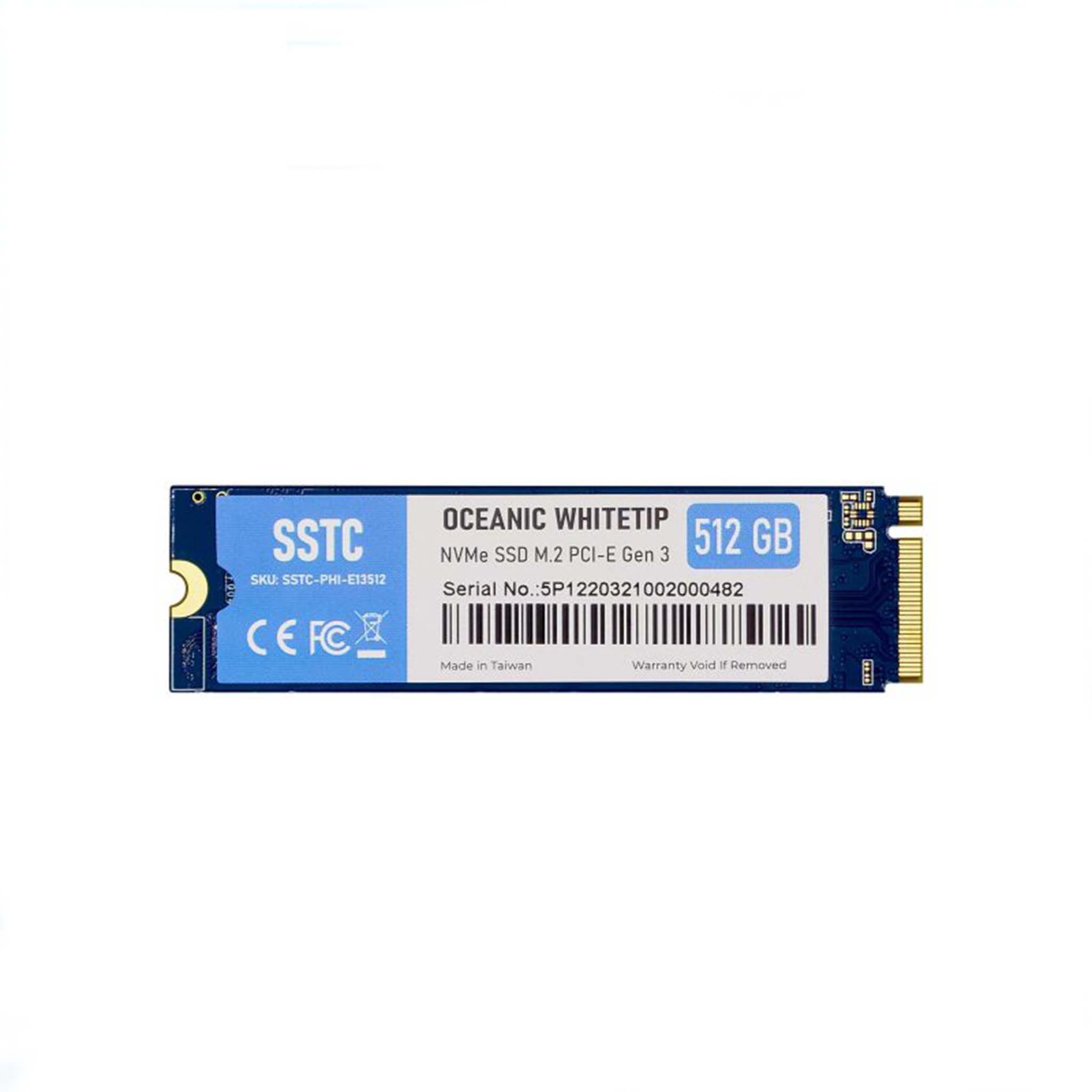  Ổ cứng SSD 512GB SSTC Oceanic Whitetip NVMe M2 PCI-e Gen 3 