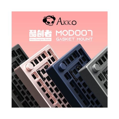  Kit bàn phím cơ AKKO Designer Studio – MOD007 (Hotswap 5 pin / RGB / Foam tiêu âm / Gasket Mount) 