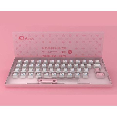  Keycap AKKO World Tour Tokyo R2 - 49 keys (Language Kit) 