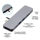  Cổng chuyển HyperDrive SOLO 7-in-1 USB-C Hub (GN21D) 