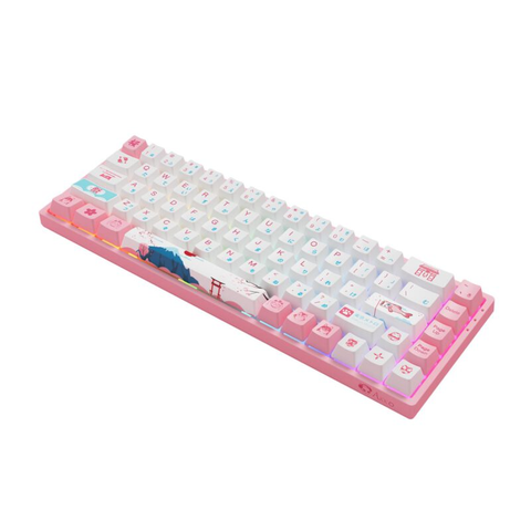  Bàn phím cơ AKKO 3068 v2 World Tour Tokyo R2 RGB – Bluetooth 5.0 (Gateron switch / Foam tiêu âm / Pre-Lubed) 