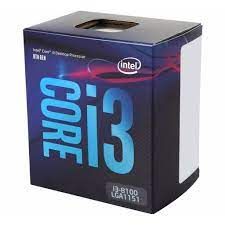 CPU Intel I3 8100