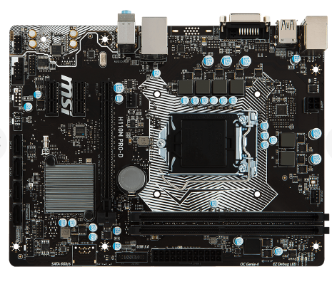 Main MSI H110M Pro-D (Intel H110/Socket 1151)
