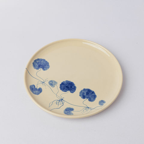  Dĩa tròn shape Western hoạ tiết 