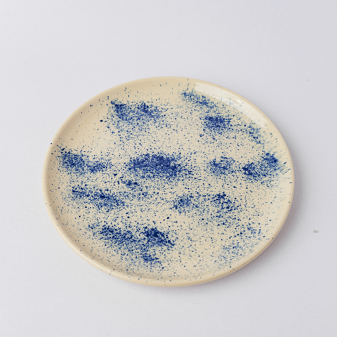  Dĩa tròn shape Western hoạ tiết 