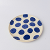 Dĩa tròn shape Western hoạ tiết "Polka Dots"