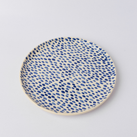  Dĩa tròn shape Western hoạ tiết 