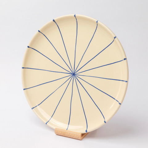  Dĩa tròn shape Western hoạ tiết Matrix D2 