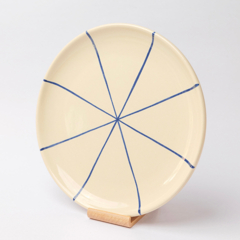  Dĩa tròn shape Western hoạ tiết NYAVENUE 