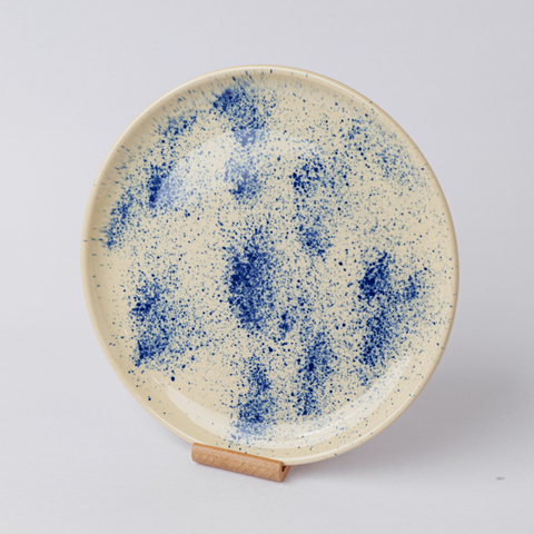  Dĩa tròn shape Western hoạ tiết 