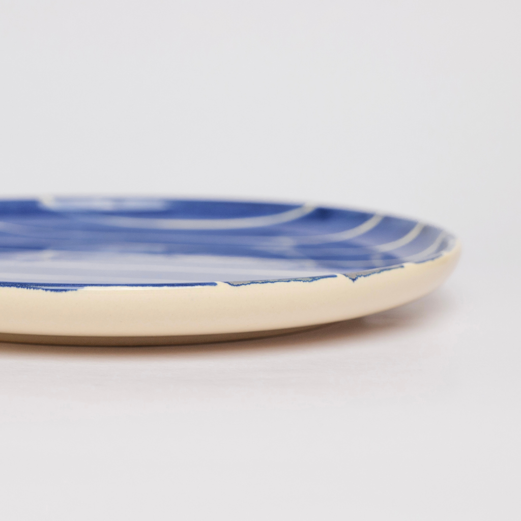 Dĩa tròn shape Western hoạ tiết 