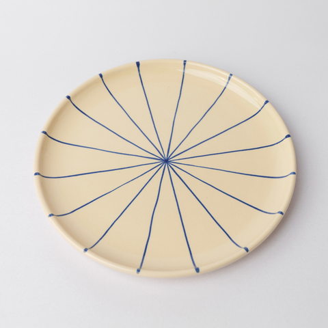  Dĩa tròn shape Western hoạ tiết Matrix D2 