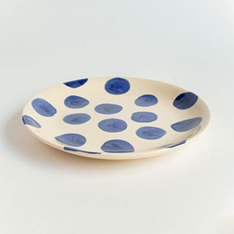  Dĩa tròn english hoạ tiết 