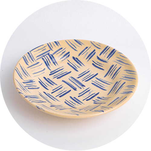 Dĩa classic hoạ tiết Bamboo D2