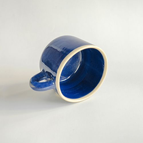 Ly gốm thủ công dung tích 380ml hoạ tiết hoa mẫu đơn hoạ tiết hiện đại PiPa-D2