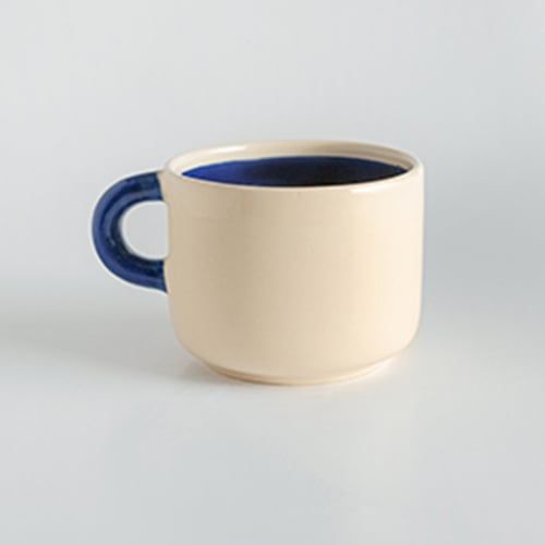 Capuccino mug hoạ tiết 