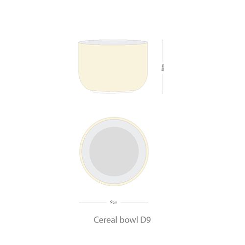 GIFT set - cereal bowl họa tiết 
