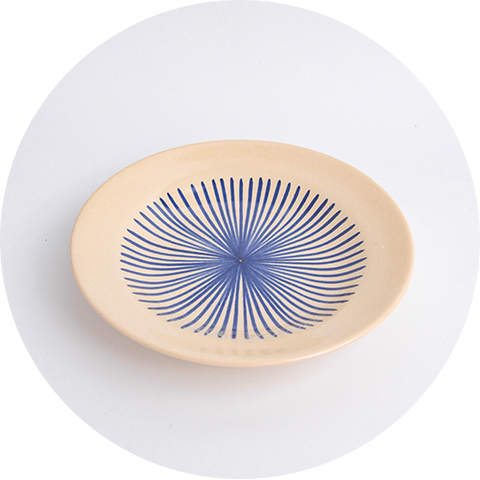  Dĩa classic hoạ tiết Matrix D4 