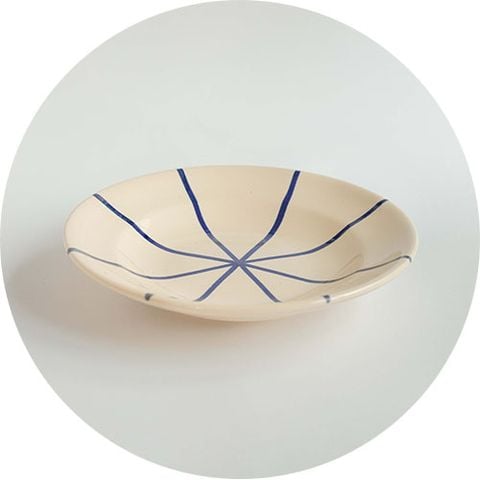  Dĩa classic hoạ tiết N.Y.Avenue 