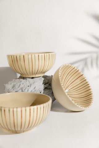  Tô mì hoạ tiết Matrix xanh-nâu 