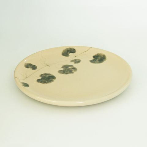  Dĩa tròn shape Western hoạ tiết 