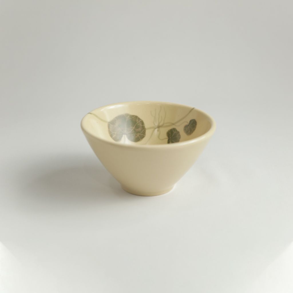 Chén cơm shape V hoạ tiết 