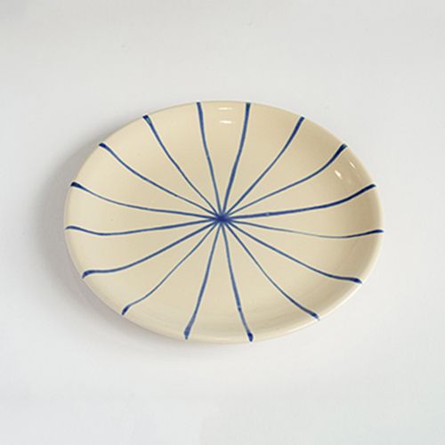  Dĩa tròn english hoạ tiết 