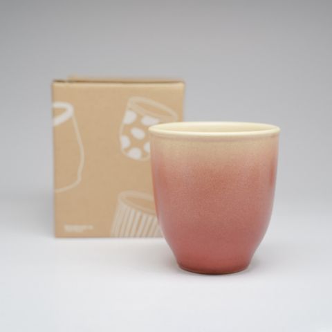  Ly gốm thủ công dung tích 280ml hoạ tiết hiện đại Ombrered 