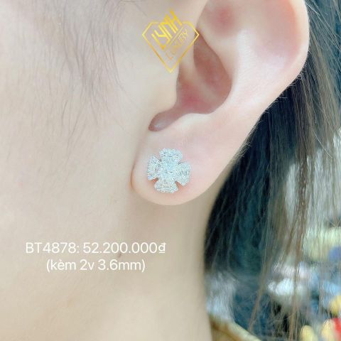 BÔNG TAI KIM CƯƠNG LYNH BT4878