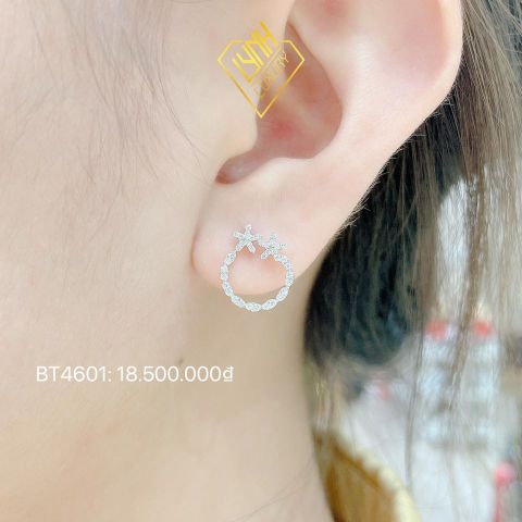 BÔNG TAI KIM CƯƠNG LYNH BT4601