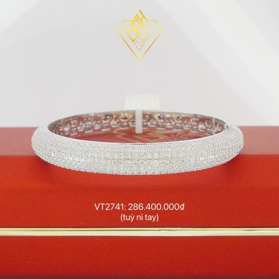 VÒNG TAY KIM CƯƠNG LYNH VT2741