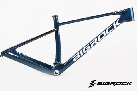 Khung Sườn Xe Đạp Mtb Bigrock Carbon 27.5 29 Xanh Rêu