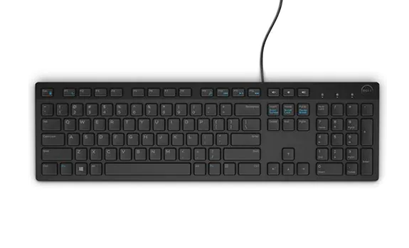  Dell Multimedia Keyboard (US English) - KB216 - Black Retail Packaging 580-ADKS 