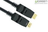  Cáp HDMI 3m đầu xoay 180 độ hỗ trợ full HD 4Kx2K chính hãng Ugreen 10127 cao cấp 