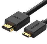  Cáp Mini HDMI sang HDMI 2.0 dài 1,5M Ugreen 11167 hỗ trợ 4K@60hz cao cấp 