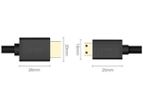  Cáp Mini HDMI sang HDMI 2.0 dài 1,5M Ugreen 11167 hỗ trợ 4K@60hz cao cấp 