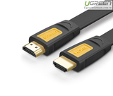  Cáp HDMI 5M sợi dẹt hỗ trợ 4Kx2K chính hãng Ugreen 11187 cao cấp 