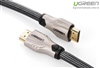  Cáp HDMI 5M bọc lưới chống nhiễu hỗ trợ 3D full HD 4Kx2K chính hãng Ugreen 11193 cao cấp 