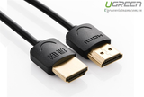  Cáp HDMI Ugreen dài 1,5m Ultra Slim chính hãng Hỗ trợ 3D, 4K*2K, full HD 11198 