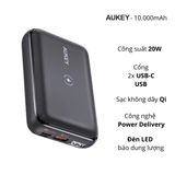  Pin sạc dự phòng Aukey 10000mAh PB-WL01S PD20W 