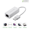  Cáp USB to Lan 2.0 cho Macbook, pc, laptop hỗ trợ Ethernet 10/100 Mbps chính hãng Ugreen 20253 