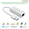  Cáp chuyển USB 3.0 to Lan hỗ trợ 10/100/1000 Mbps chính hãng Ugreen 20255 