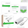  Cáp chuyển USB 3.0 to Lan hỗ trợ 10/100/1000 Mbps chính hãng Ugreen 20255 