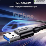  Cáp USB type C to USB 3.0 dài 1m chính hãng Ugreen 20882 cao cấp 