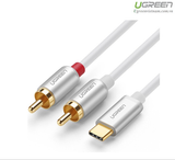  Cáp chuyển đổi USB Type C to RCA dài 0,5m chính hãng Ugreen 30733 cao cấp 