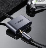  Cáp chuyển đổi USB type-C to 3,5mm hỗ trợ cổng sạc USB-C chính hãng Ugreen 50596 cao cấp 