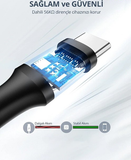  Cáp sạc, dữ liệu USB Type-A 2.0 sang USB Type-C dài 2M Ugreen 60118 cao cấp 