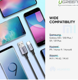  Cáp USB C to USB 2.0 dài 1m chính hãng Ugreen 60126 cao cấp 