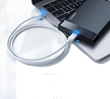  Cáp sạc, dữ liệu USB Type-C to USB Type-C dài 1M hỗ trợ PD 60W Ugreen 60518 